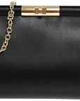 Dolce & Gabbana Black Calfskin Clutch Bag