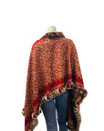 Diana Rosh Couture Cashmere & Rex Rabbit Wrap