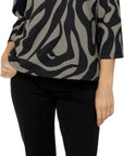 Compli K Abstract Crew Neck Top 34044