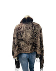 Diana Rosh Couture Cashmere Wrap