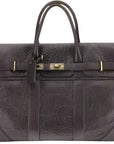 Brunello Cucinelli Men's Leather Country Travel Bag