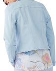 FDJ Frayed Hem Shirt Jacket 1939511