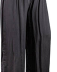 Tina Stephens Mercedes Foldover Waist Silk Pant PL203