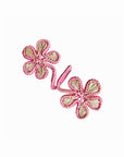 Double Bloom Handwoven Iraca Napkin Ring
