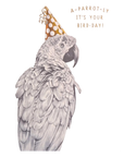 A-Parrot-Ly It's Your Bird-Day Card