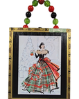 Vintage Christmas Gucci Inspired Cigar Box Handbag