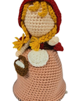 Little Red Riding Hood Crochet Amigurumi Doll