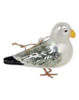 Glass Seagull Ornament