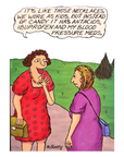 Funny Medication Necklace Humor Greeting Card