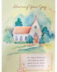 Sharing Your Joy Religious Baby Greeting Card