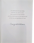On Your Baby's Special Day Congratulations Greeting Card