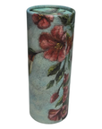 Hummingbird Floral Tube Tissue Holder for Car Cup Holder