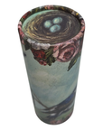 Bluebird & Nest Vintage Art Tissue Tube – Cup Holder Size