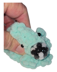 Mint Green Crochet Octopus Squishy Keychain