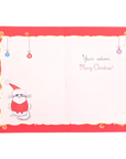 Nice Until Proven Naughty Christmas Card