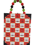 Vintage Christmas Gucci Inspired Cigar Box Handbag