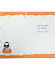 Plenty of Candy, No Relatives Halloween Card