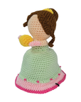 Handmade Crochet Princess And The Frog Amigurumi Doll