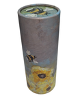 Bumblebee & Sunflower Hand-Painted Tissue Tube Car Holder