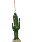 Saguaro Cactus Glass Ornament