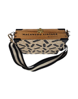 Coach-Inspired Signature Print Cigar Box Handbag