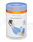 Relax Decorative Pyramid Tea Bag Canister