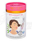 Skin and Beauty Decorative Pyramid Tea Bag Canister