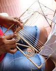 Caracol Square Handwoven Iraca Placemat