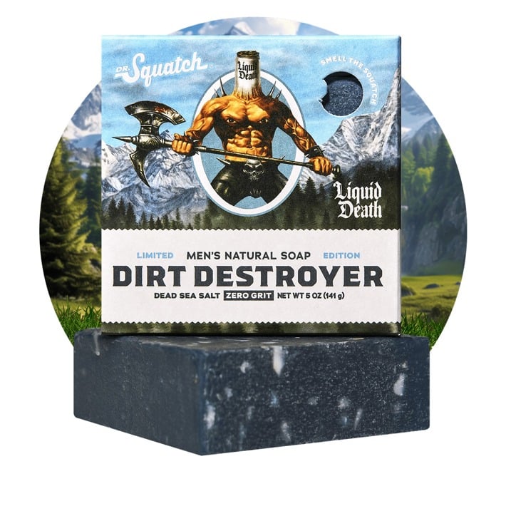 Dr. Squatch Dirt Destroyer Bar Soap