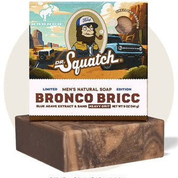 Dr. Squatch Bronco Bricc Bar Soap