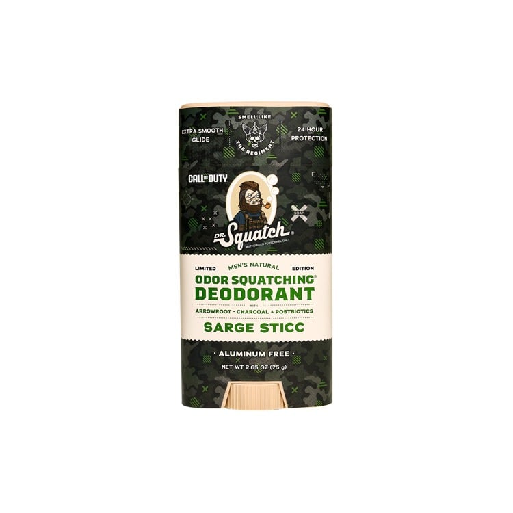 Dr. Squatch Call of Duty Sarge Sticc Deodorant