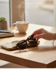 Ladybug Tapestry Eye Glass Case
