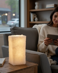 Modern Rock Water Candle
