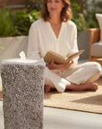 Modern Rock Water Candle