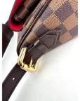 Louis Vuitton Ravello GM Damier Ebene Shoulder Bag