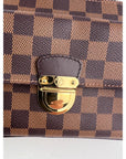 Louis Vuitton Ravello GM Damier Ebene Shoulder Bag