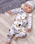 Baby Boy Puppy Dogs Cotton Romper