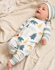 Bear Mountain Baby Boy Cotton Romper