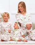 Pretty Petals Bamboo Zipper Romper - Mommy and Me
