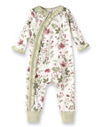 Pretty Petals Bamboo Zipper Romper - Mommy and Me