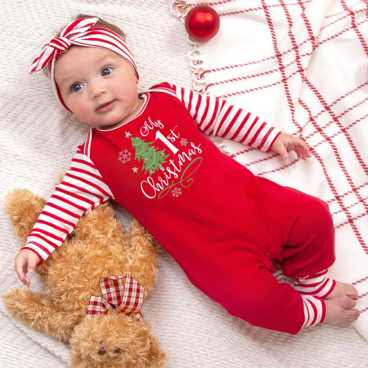 Tesa Babe My First Christmas Romper
