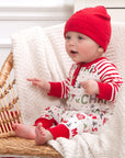 Christmas Peace-Love-Joy Bamboo Romper