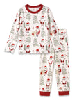 Christmas Santa Kid's Bamboo Pajama Set - Family Matching