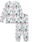 Christmas Snowmen Kids Bamboo Pajama Set