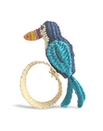 Toucan Handwoven Iraca Napkin Ring