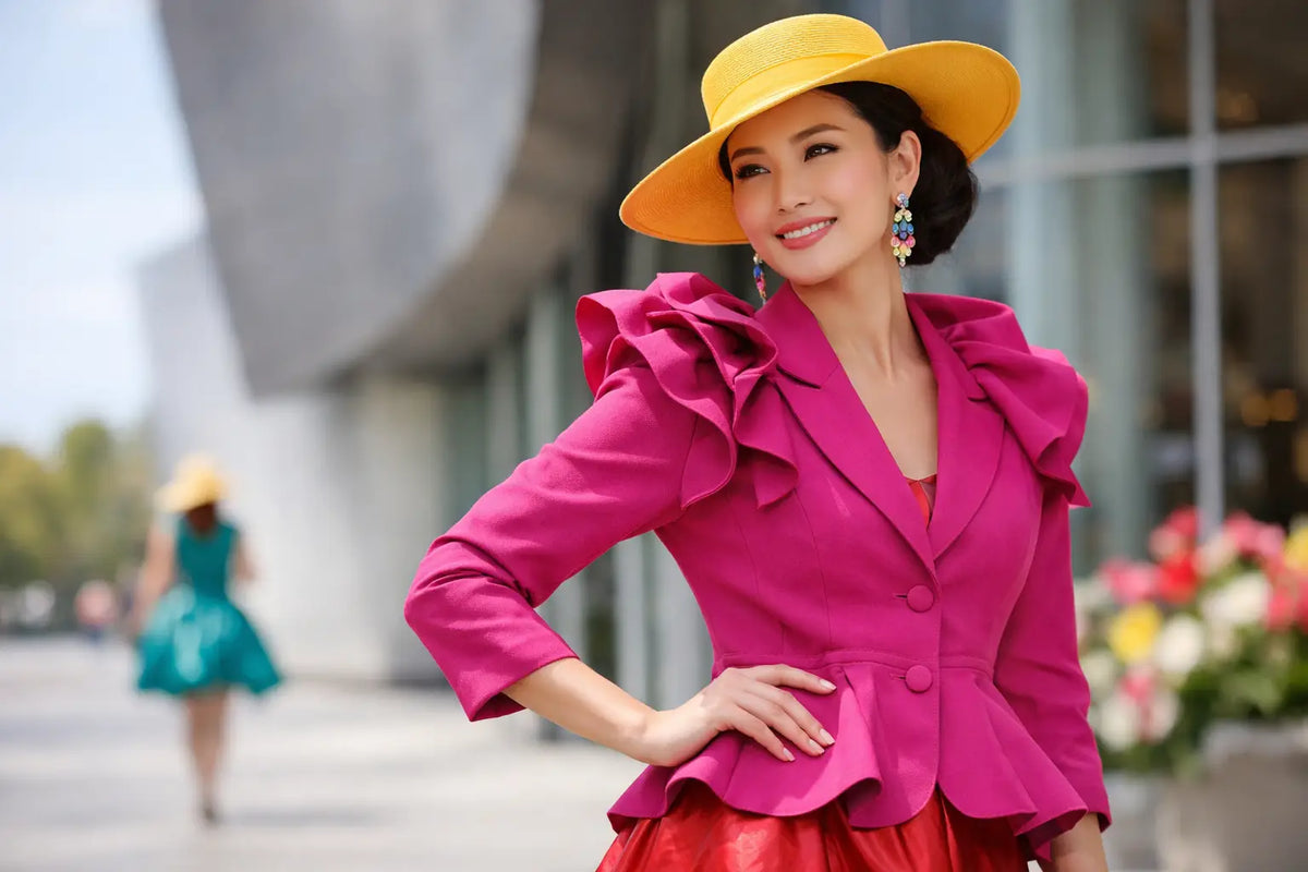 Samuel Dong Clothing for Colorful Occasion Style