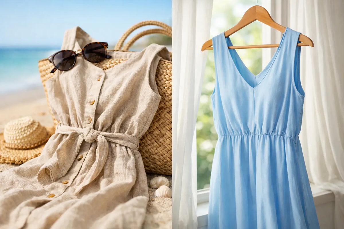 Linen Versus Rayon Dresses for Summer Style