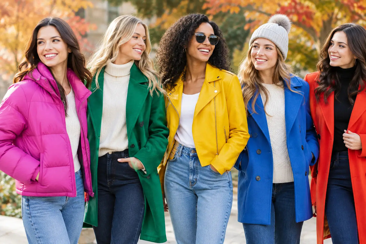 Best Colorful Jackets Women Will Wear on Repeat