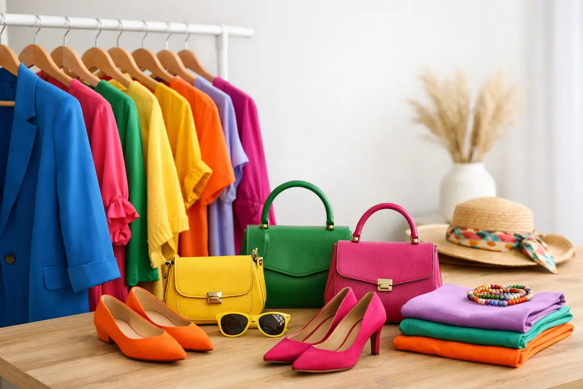 Your Guide to Colorful Capsule Wardrobes