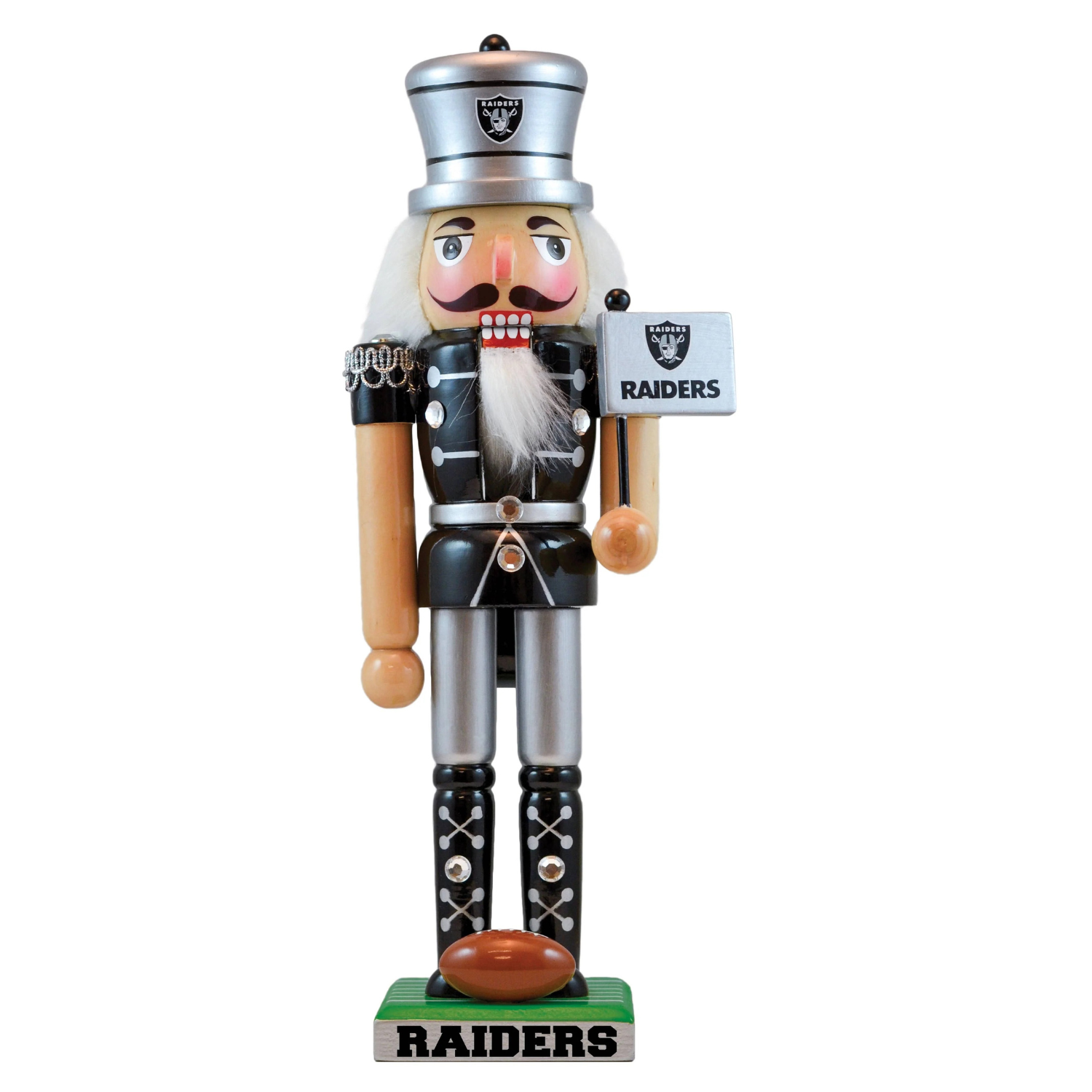 Las Vegas Raiders - Football Collectible Nutcracker